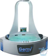 Акриловая ванна Gemy G9069 O 151х151 с гидромассажем
