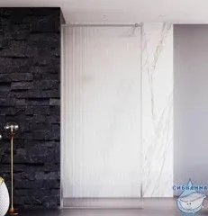Walk-in Veconi Korato 90 профиль хром, стекло рифленое KR81F-90-08-C4