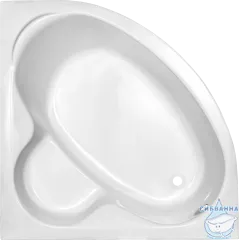Акриловая ванна C-BATH Aurora 140x140 с каркасом