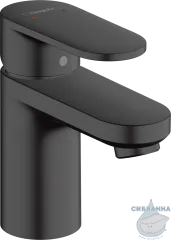 Смеситель для раковины Hansgrohe Vernis 71558670 (без донного клапана) (черный матовый)