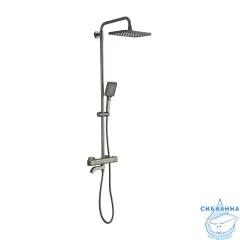 Душевая система Gappo G2491-9 280 1 режим (оружейная сталь)