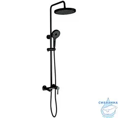 Душевая система Gappo G2403-6 260 1 режим (хром/черный)