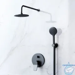 Душевая система Am.Pm X-Joy 220 1 режим FB85A1RH22 (черный матовый)