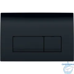 Кнопка смыва Geberit Delta51 115.105.DW.1 (черная)