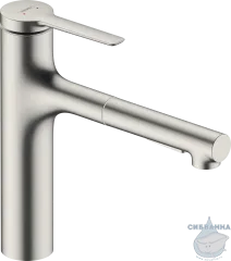 Смеситель для кухни Hansgrohe Zesis M33 74801800 (сталь)