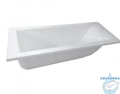 Ванна из искусственного мрамора Aquanet Bright Stone 180x70