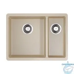 Кухонная мойка Omoikiri Kata 55-2-U-SA 4993421 бежевый