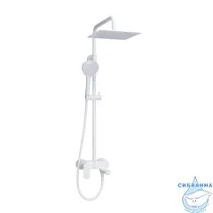 Душевая система Wasserkraft 250 1 режим A185.254.155.WM (белый матовый)