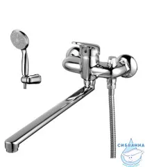Смеситель для ванны Lemark Luna LM4117C с душевым гарнитуром
