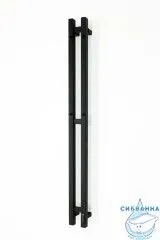 Полотенцесушитель электрический Grois Orso GR-124 11х120 П3 black mat R (черный матовый)