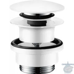  Донный клапан для раковины Hansgrohe 50100700 (белый)