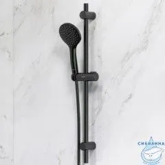Душевой гарнитур AM.PM Gem 1 режим F0190022 (черный матовый)