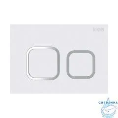  Кнопка смыва Iddis Unifix UNI40MWi77 белый матовый