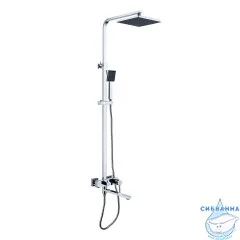 Душевая система Lemark Tropic 220 1 режим LM7004CS (хром)