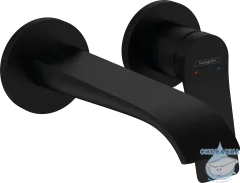 Встраиваемый смеситель для раковины Hansgrohe Vivenis 75050670 (черный матовый)