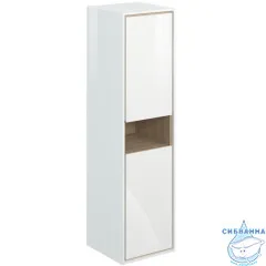 Пенал Cersanit Louna 35 белый/дуб эврика SP-SL-LOU/Wh