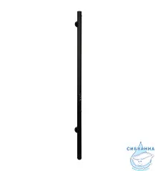 Полотенцесушитель электрический Toni Arti Siena rotondo pulsante 1П 30x1200 черный матовый