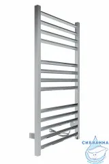 Полотенцесушитель электрический Indigo Attic Romb (с таймером) 50х100 хром (с возможностью скрытого подключения, подключение R/L)