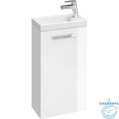 Тумба Cersanit Melar 40 белый с раковиной Cersanit Como 40