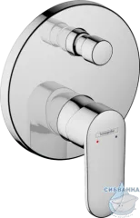  Встраиваемый смеситель для ванны Hansgrohe Vernis Blend 71466000 (хром)