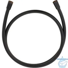  Душевой шланг Kludi 6107139-00 125 см (черный матовый)