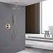 Душевая система Abber Wasser Kreis 250 1 режим AF8121G (золото матовое)