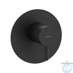 Встраиваемый смеситель для душа Ravak Espirit X070285 (черный матовый)