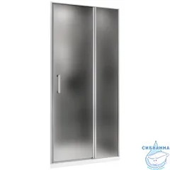 Дверь в нишу ABBER Sonnenstrand AG04120MS 120x195 профиль хром, стекло матовое