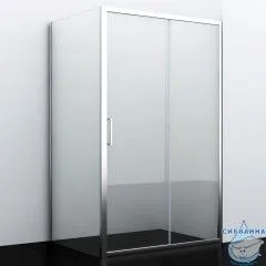 Душевое ограждение Wasserkraft Main 41S34 130x100 профиль хром, стекло прозрачный (без поддона)