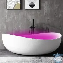 Акриловая ванна Abber 180х110 AB9239LED