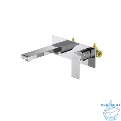 Смеситель для раковины встраиваемый Aquatek Лира AQ1413CR (хром)