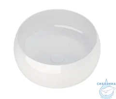 Раковина на столешницу 36 см Aquanet Roumd 273679 (белый)