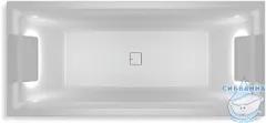 Акриловая ванна Riho Still Square Led LR 180x80 с ножками