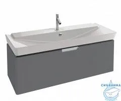 Тумба Jacob Delafon Reve EB1133-442 117 серый антрацит с раковиной Reve 120