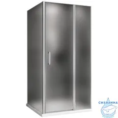 Душевое ограждение ABBER Sonnenstrand AG04120MS-S80M 120x80 профиль хром, стекло  матовое (без поддона)