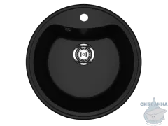 Кухонная мойка Ulgran U-601 51 ультра-черный
