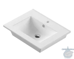 Раковина встраиваемая 60 см Sanita luxe Квадро QDR60SLWB01