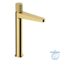 Смеситель для раковины Wasserkraft Ems 7603H (глянцевое золото)