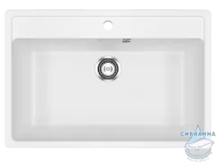 Кухонная мойка Ulgran U-600 76 ультра-белый