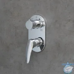 Встраиваемый смеситель для ванны Lemark Linara LM0428C (хром)