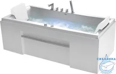 Акриовая ванна Gemy G9076 B 177х81 с гидромассажем