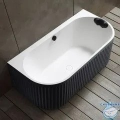 Ванна из искусственного камня ABBER Leipzig 170x80 AM9916BW