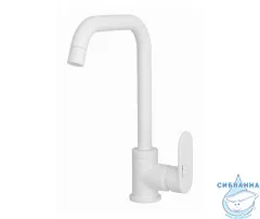 Смеситель для кухни Wasserkraft Mindel 8507 (белый)