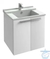 Тумба Jacob Delafon Struktura EB1280-N18 57 белый с раковиной Struktura 60