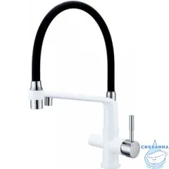 Смеситель для кухни Gappo G4398-9 (белый/черный)