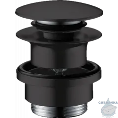 Донный клапан для раковины Hansgrohe 50100670 (черный)
