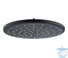 Верхний душ WasserKRAFT 230 1 режим (черный) A077 