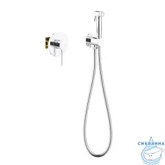 Встраиваемый смеситель с гигиеническим душем Timo Saona 2389/00SM (хром)