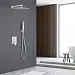 Душевая система Abber Daheim 250 1 режим AF8219W (белый матовый)