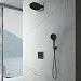 Душевая система Vincea Inspire 250 1 режим VSFW-3I21MT5GM (вороненая сталь)